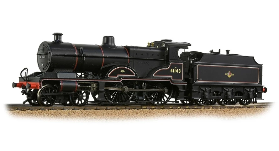 Bachmann 31-933A LMS 4P Compound 41143 BR Lined Black