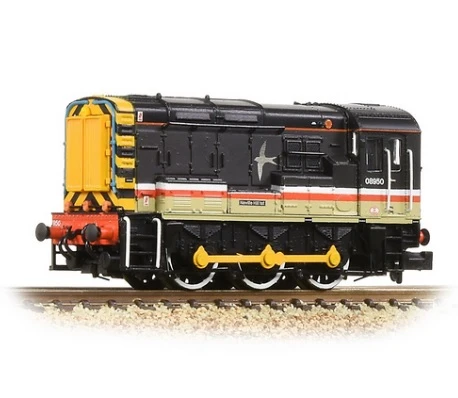 Graham Farish 371-005A Class 08 08950 ‘Neville Hill 1st’ BR InterCity (Swallow)