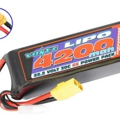 VOLTZ 4200MAH 22.2V 30C LIPO BATTERY W/XT90