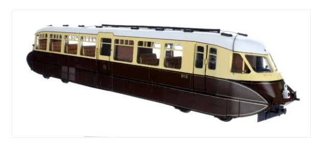 Dapol 7D-011-004 Streamlined Diesel Railcar W11 BR Chocolate/Cream