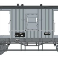 Dapol 7F-200-009 20t Brake Van B951841 Grey