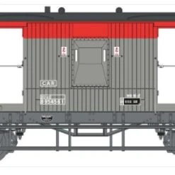 Dapol 7F-200-015 20t Brake Van CAR B954761 Railfreight Grey/Red