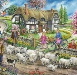 House Of Puzzles Daffodil Coattage