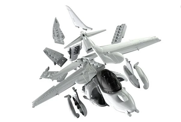Airfix QUICKBUILD AIRCRAFT Harrier - Image 3