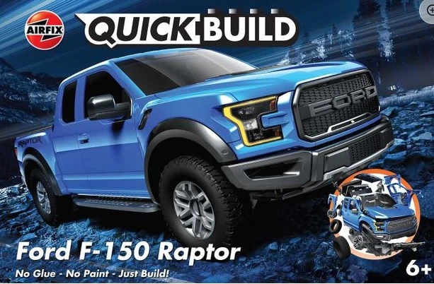 Airfix QUICKBUILD CARS Ford F-150 Raptor