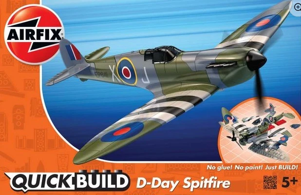 Airfix QUICKBUILD AIRCRAFT D-Day Spitfire